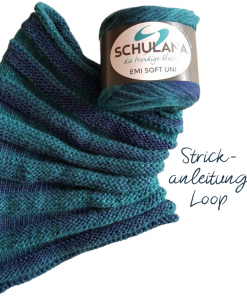 Loop aus einem Emi Soft Bobbel von Schulana stricken - Anleitung zum Download [Digital]