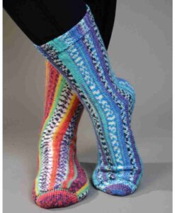 Alternative view of Anleitung zum Download - Quergestrickte Socken in glatt rechts stricken Größe: 36/37 [Digital]