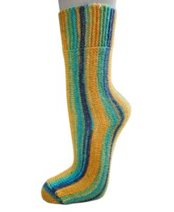 Alternative view of Quergestrickte 6-Fach Socken in glatt rechts stricken, Größe: 44/45 - PDF zum Download [Digital]